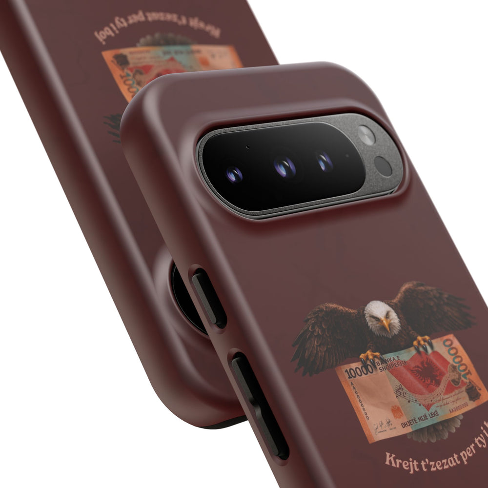 "Krejt t'zezat për ty i boj" Albanian Tough Phone Case