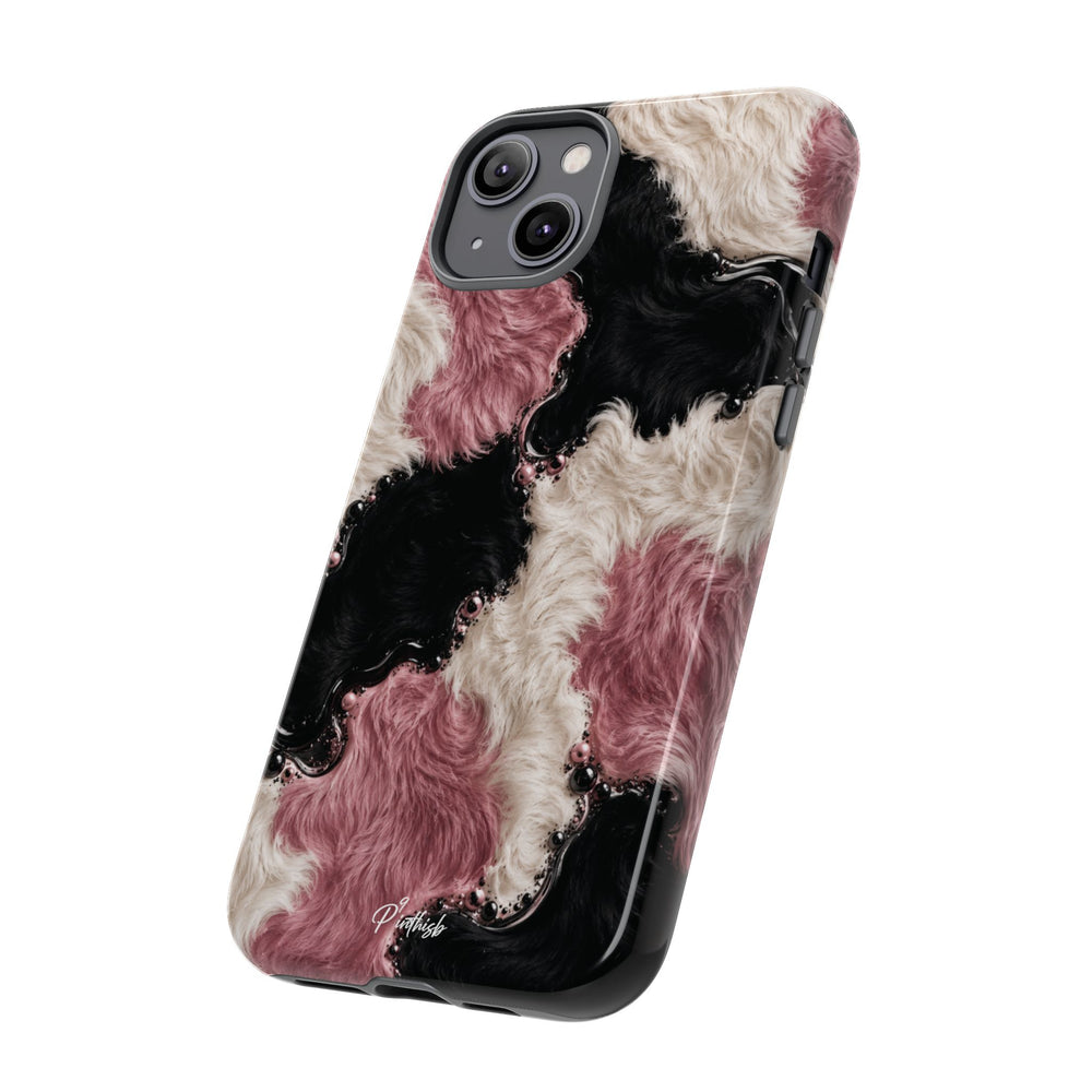 Cow Print Swirl Tough Case