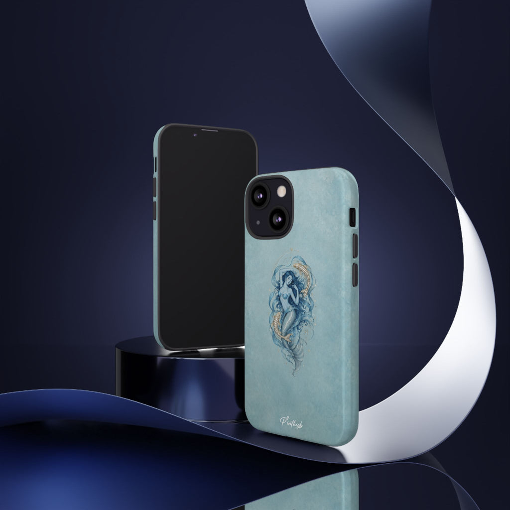 Pisces Zodiac Glitter Phone Case