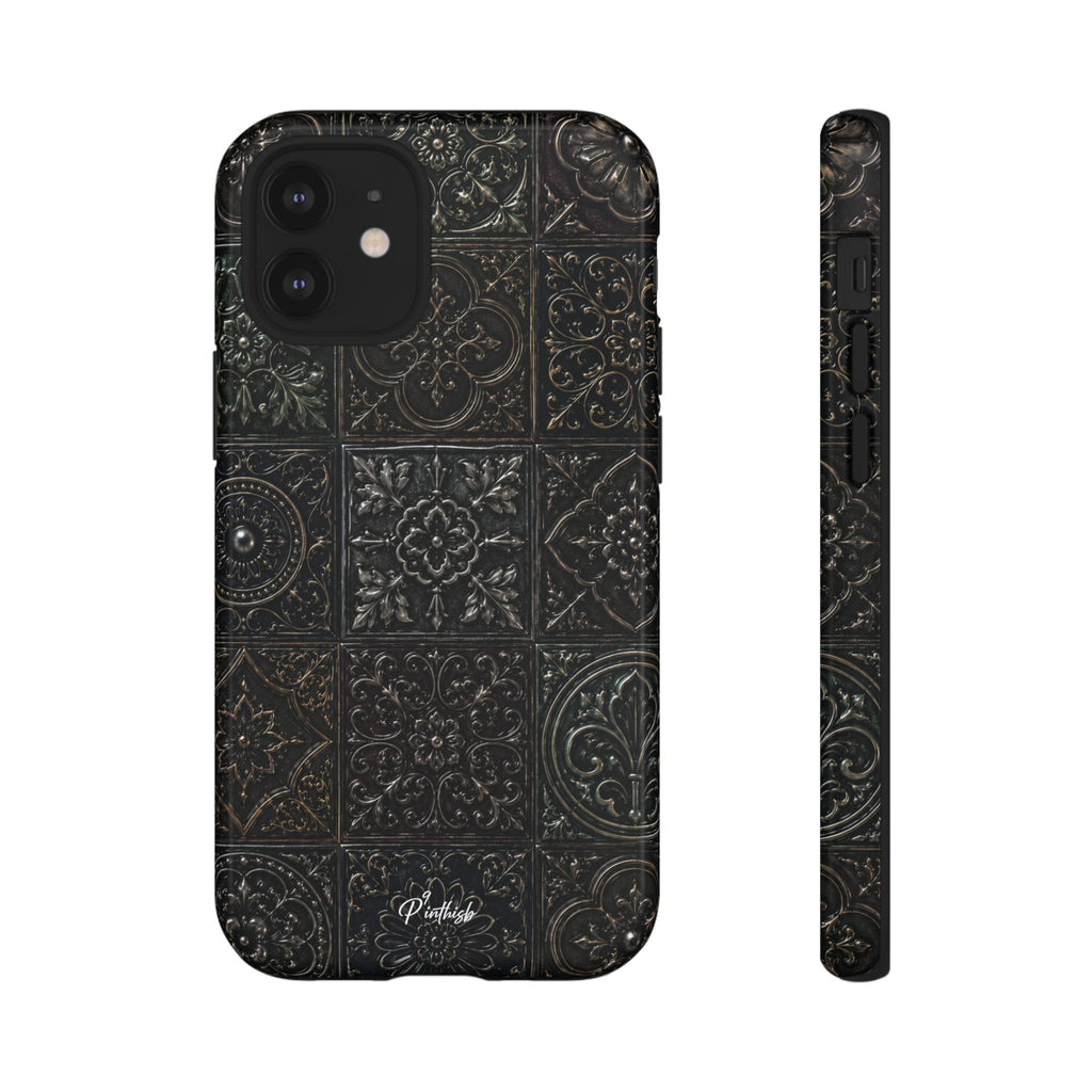 Mosaic Pattern Tough Phone Case
