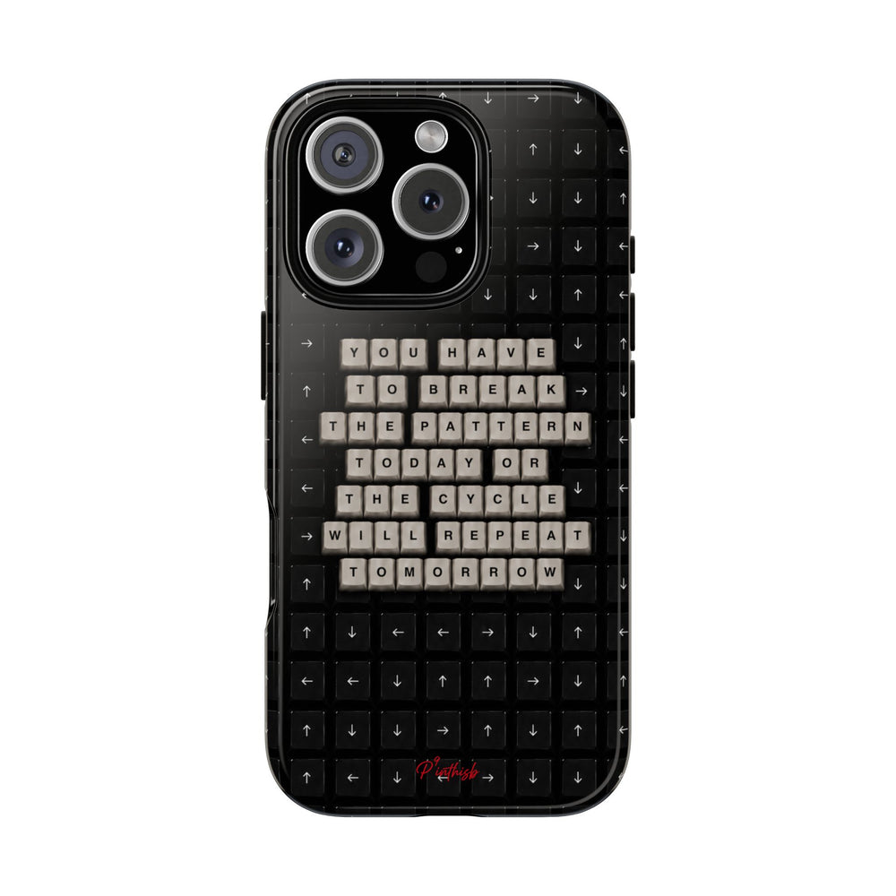 "Break the pattern" Keyboard Tough Case