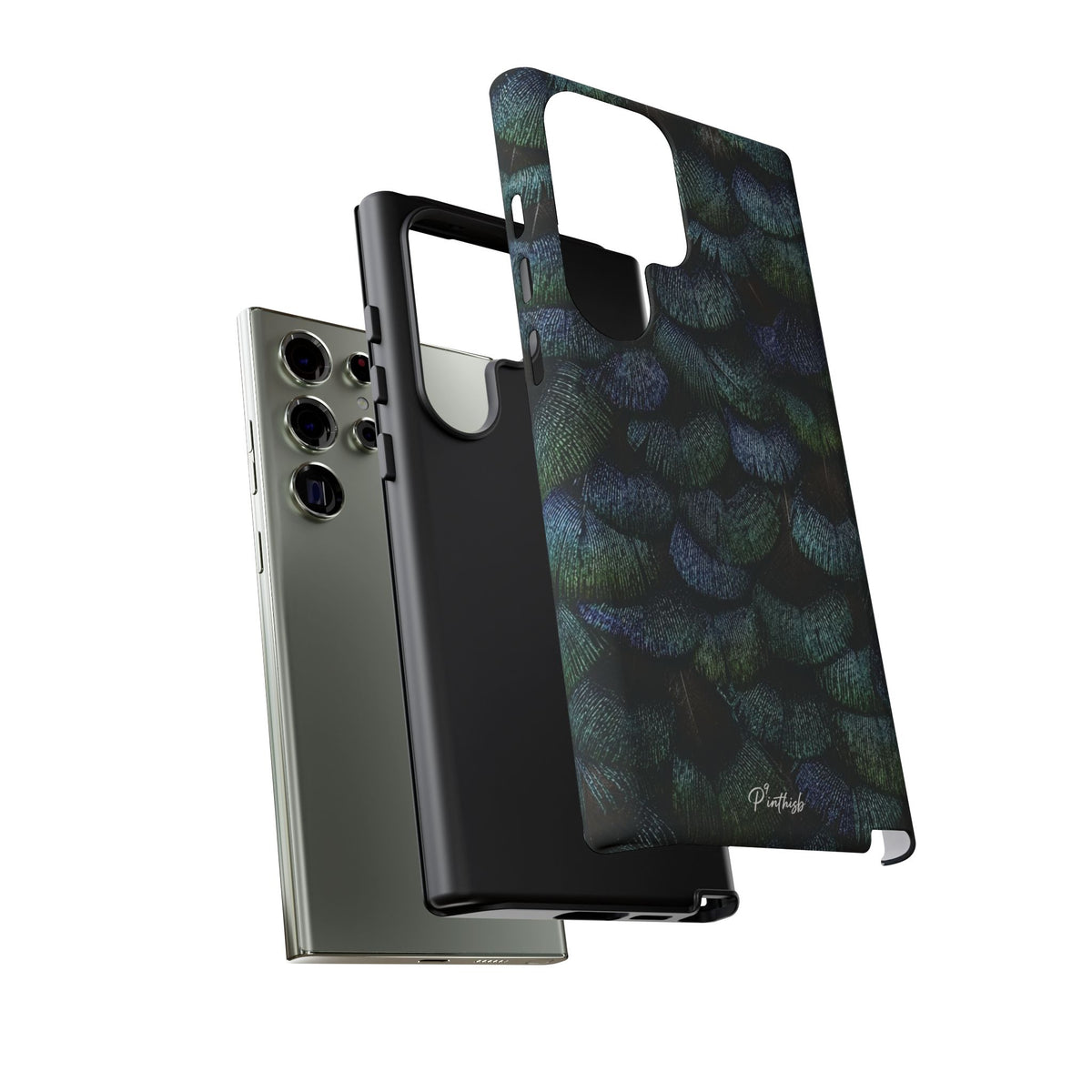 Iridescent Feather Tough Case