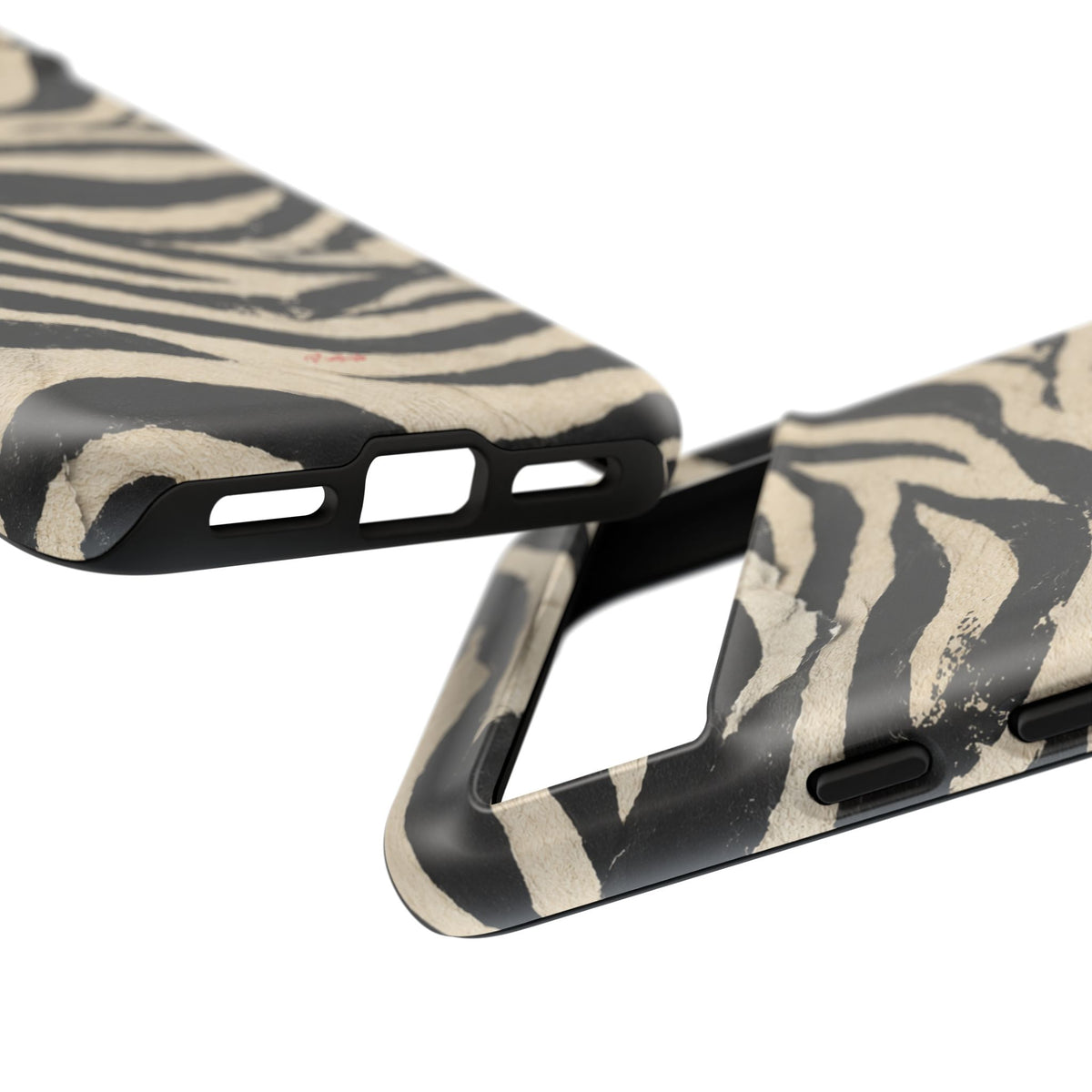 Wavy Peach & Mauve Tough Case