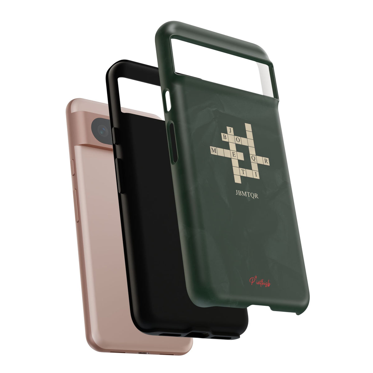 "JBMTQR crossword" Tough Phone Case