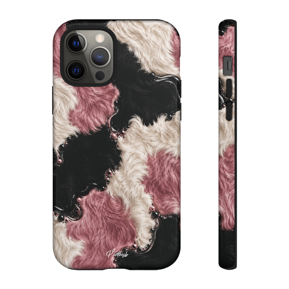 Cow Print Swirl Tough Case