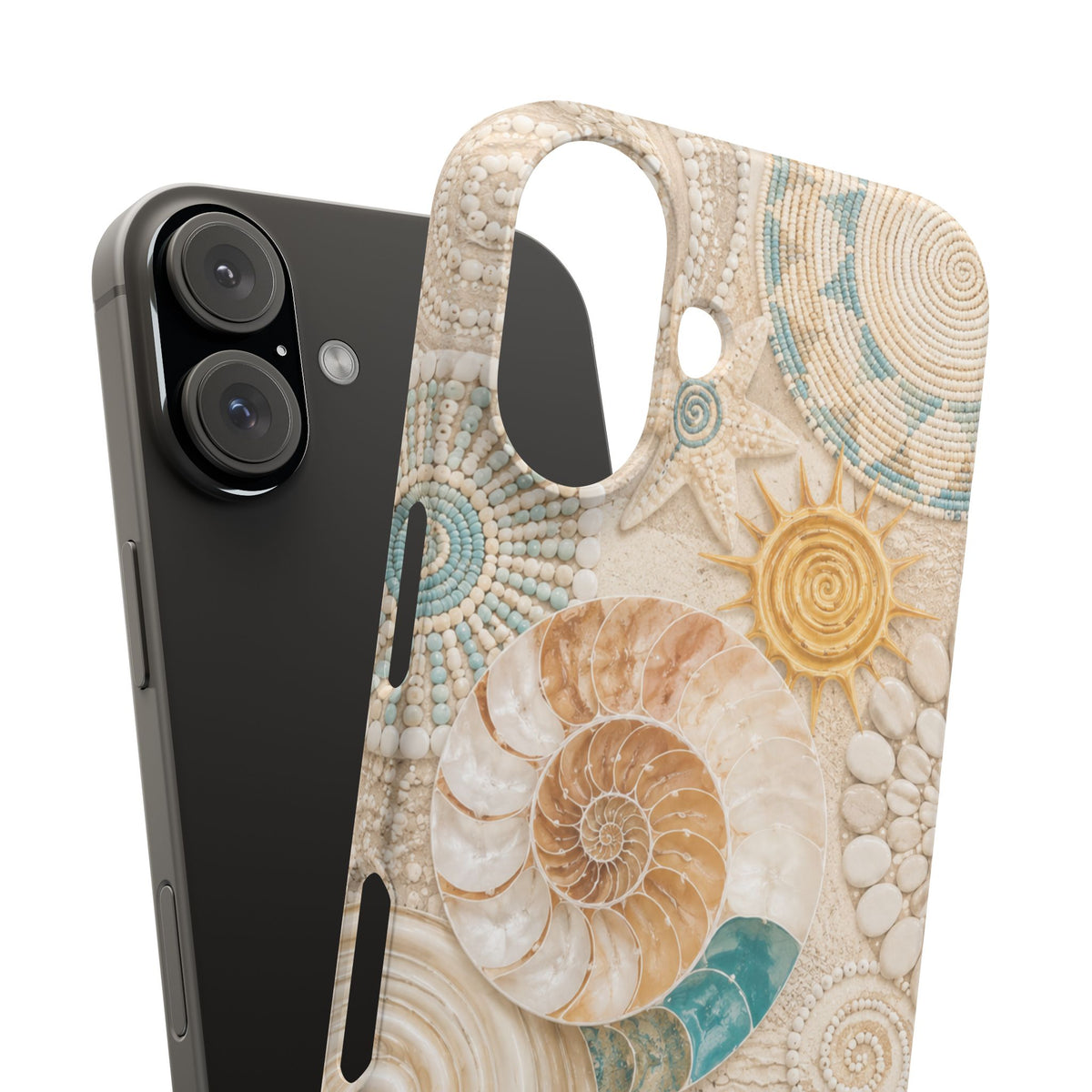 Coastal Seashell Snap Case