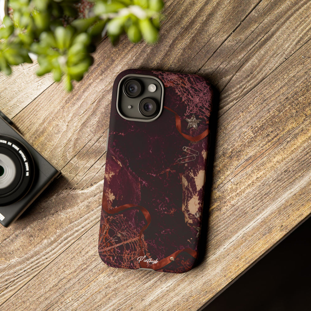 Dark Maroon Vintage Tough Case