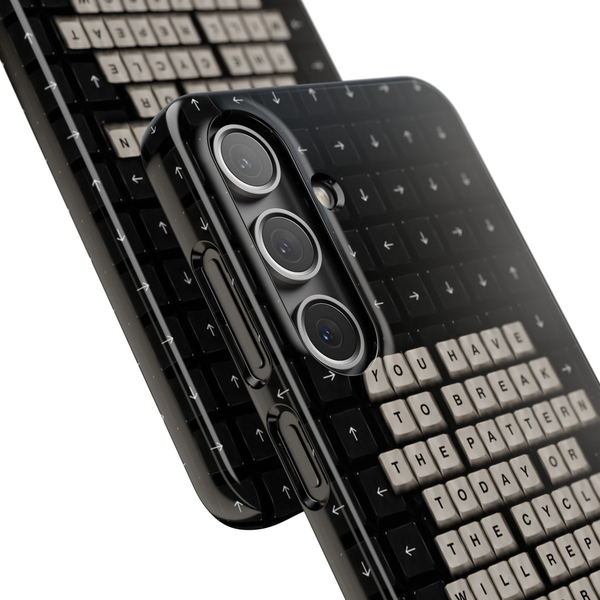 "Break the pattern" Keyboard Snap Case
