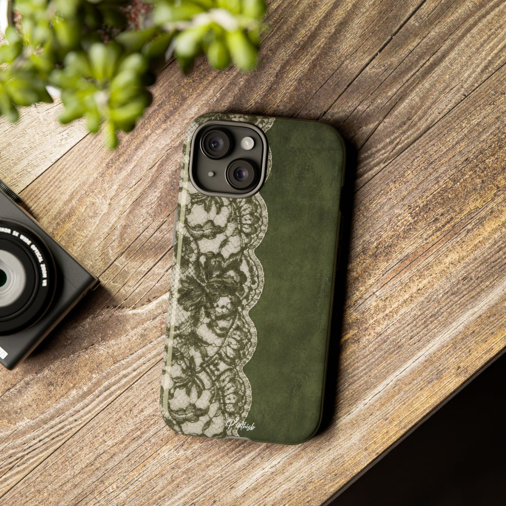 Olive Lace Tough Case