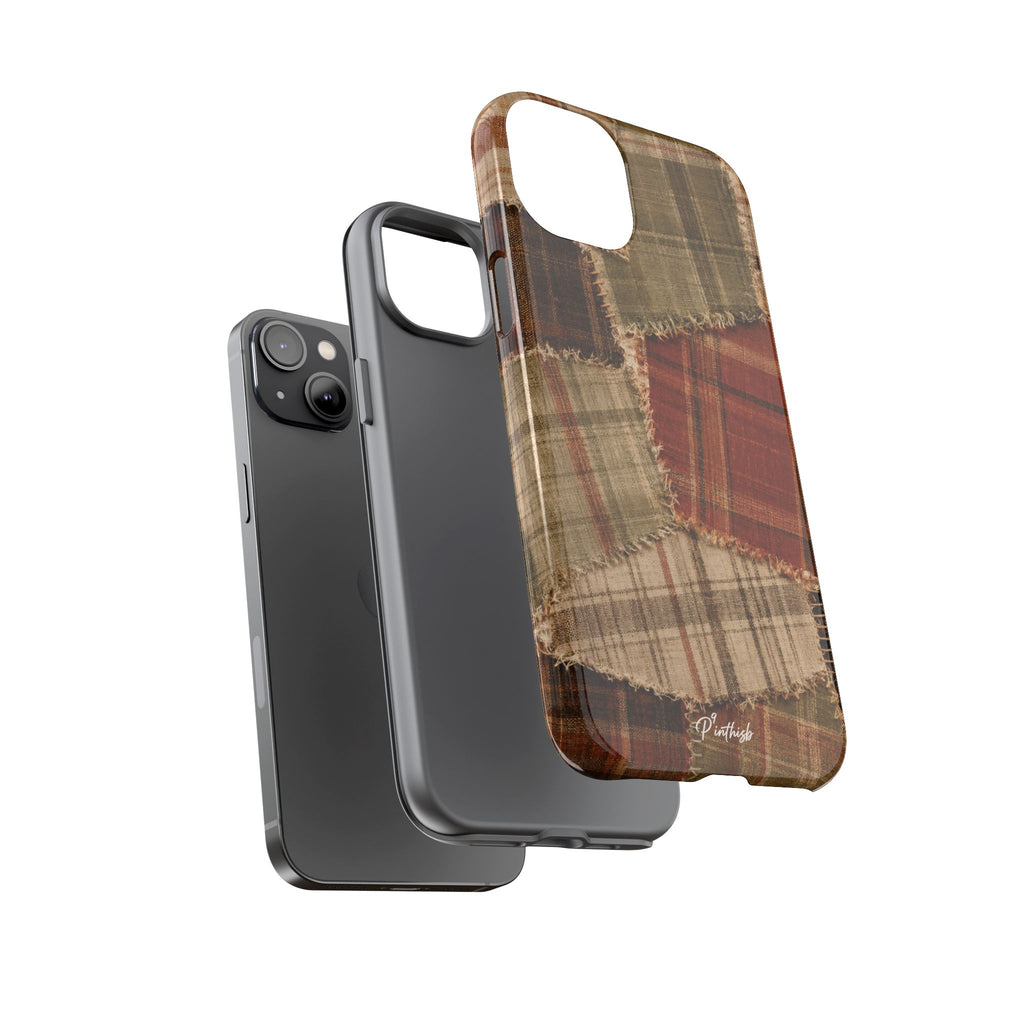 Rustic Fall Patchwork Tough Case