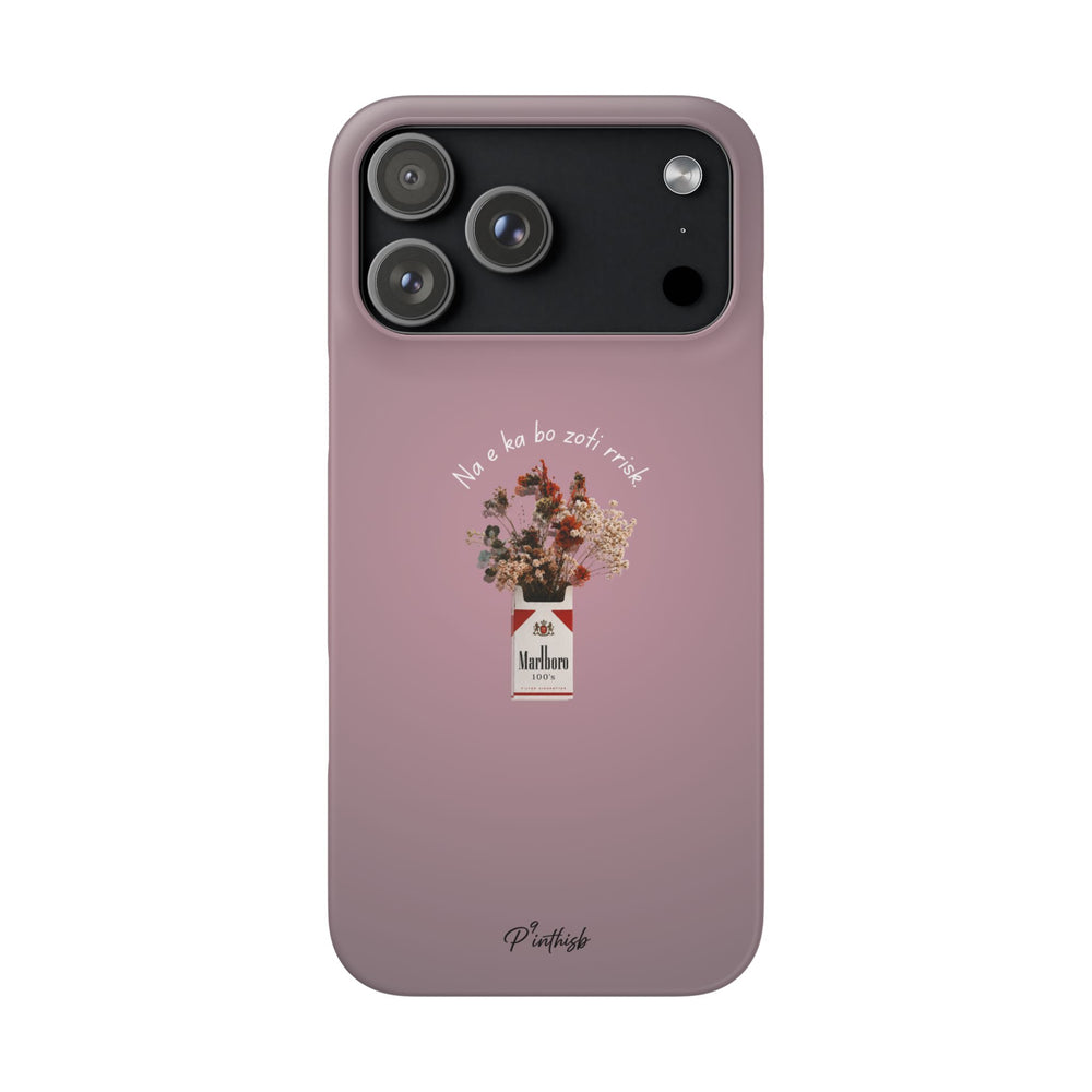 "Na e ka bo zoti rrisk." Snap Phone Case