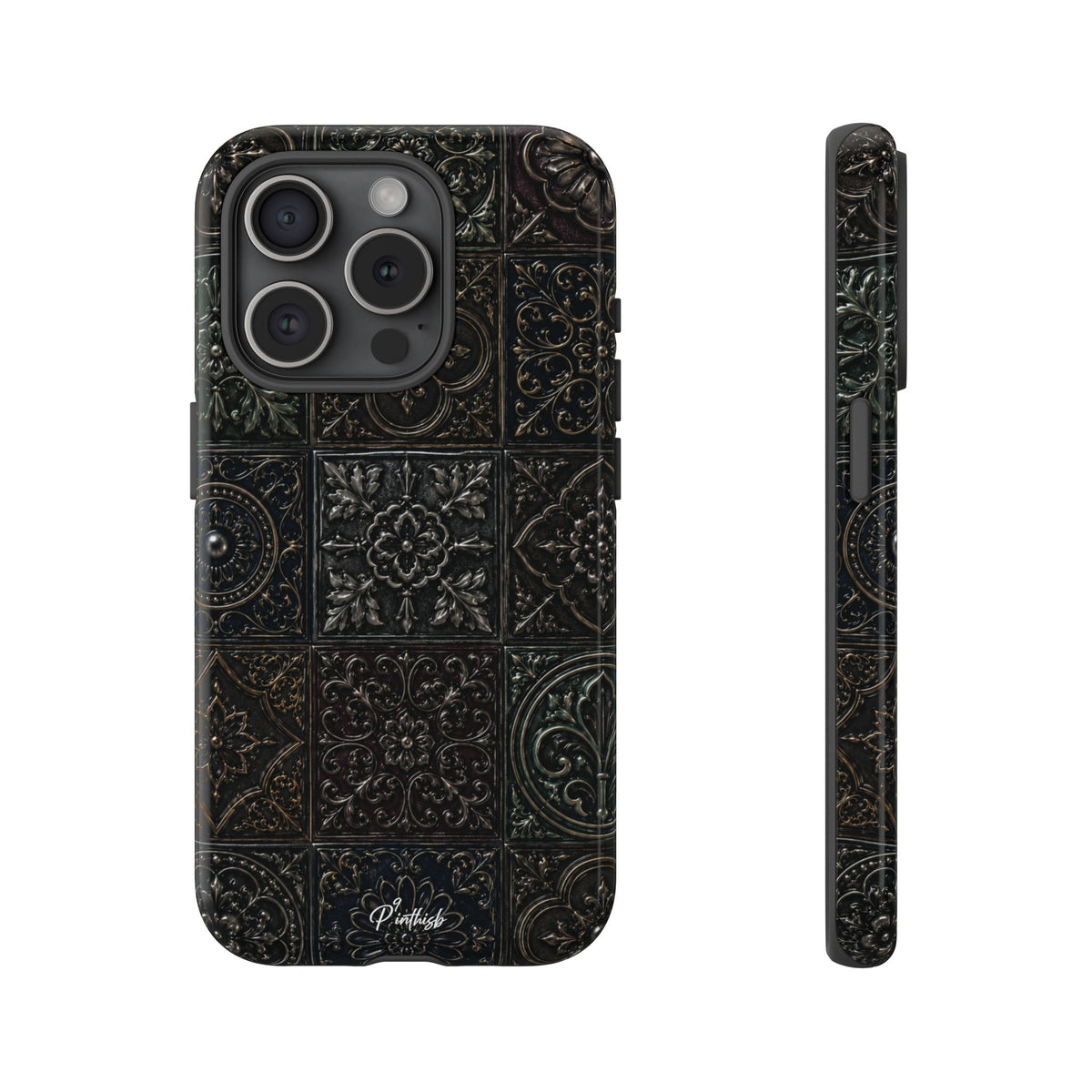 Mosaic Pattern Tough Phone Case