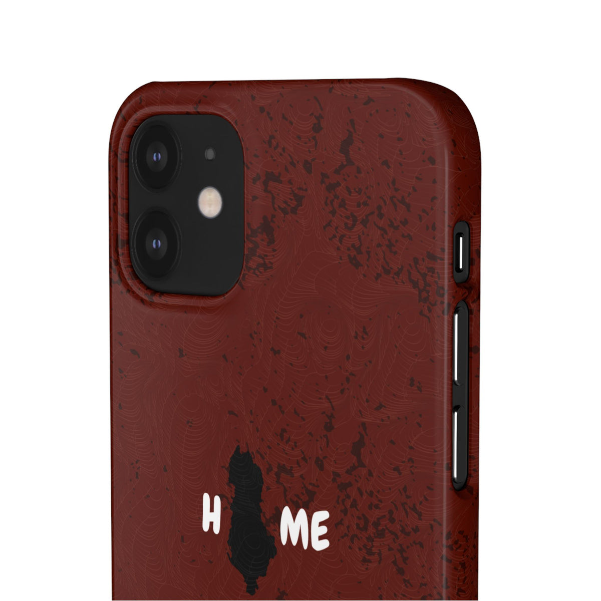 "HOME" Albania Snap Case