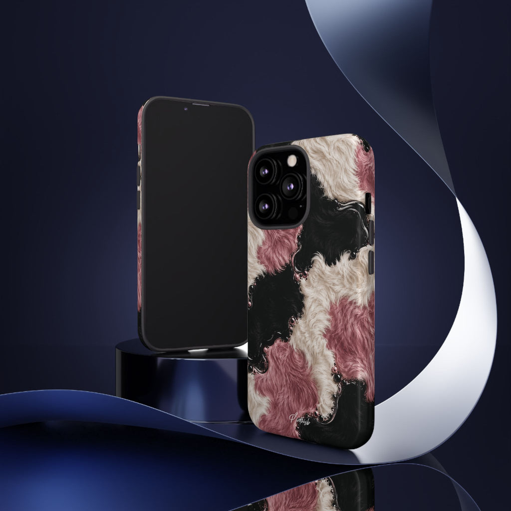 Cow Print Swirl Tough Case