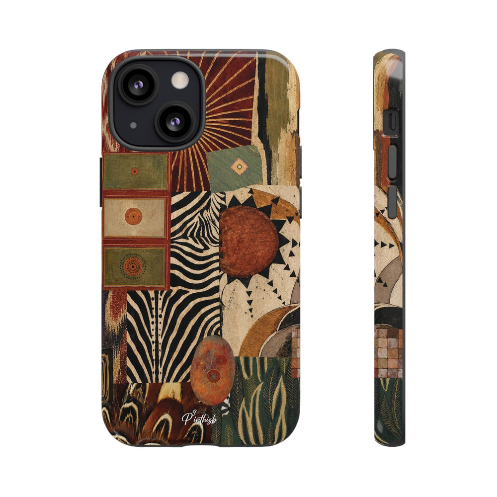 Abstract Boho Collage Tough Case