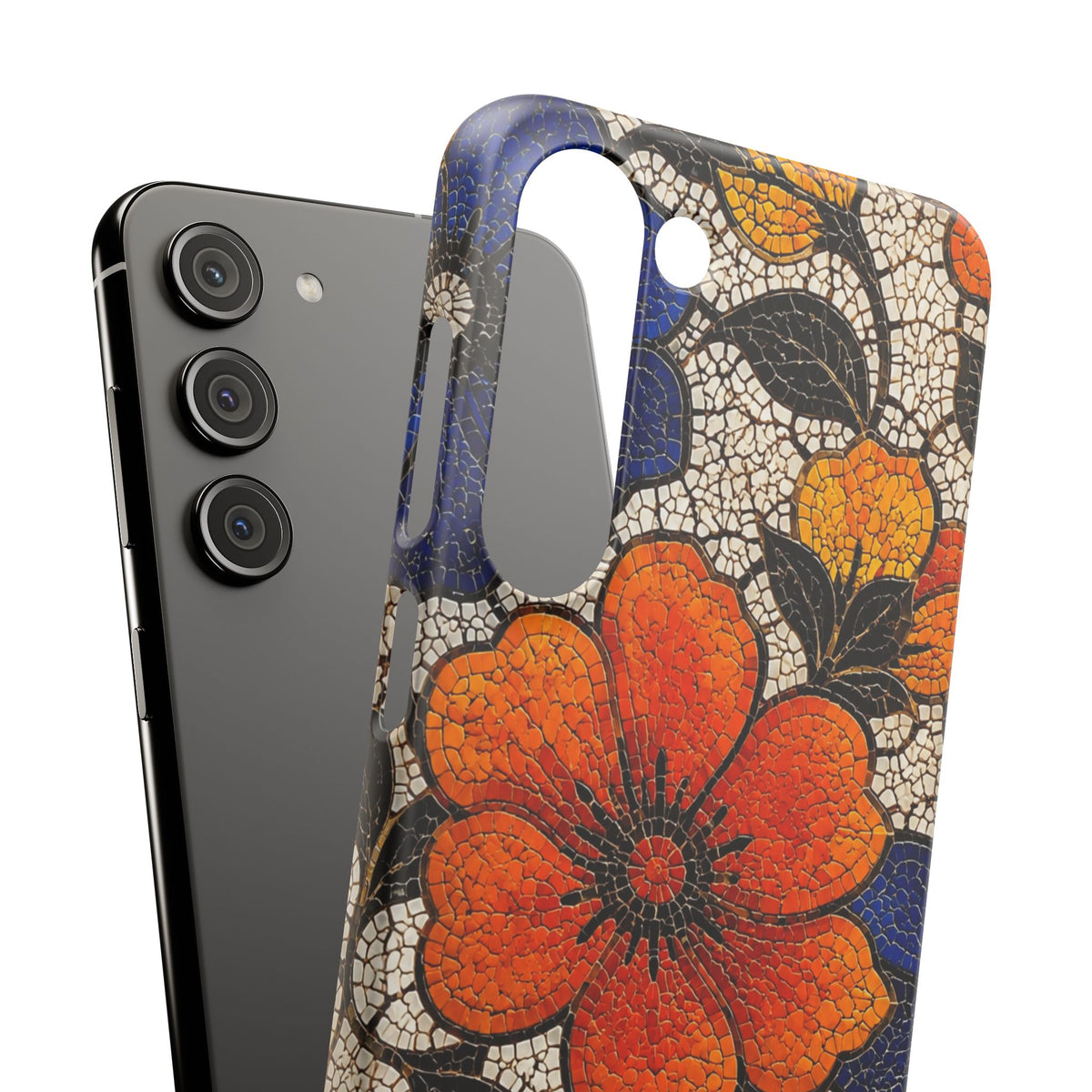 Floral Mosaic Snap Case