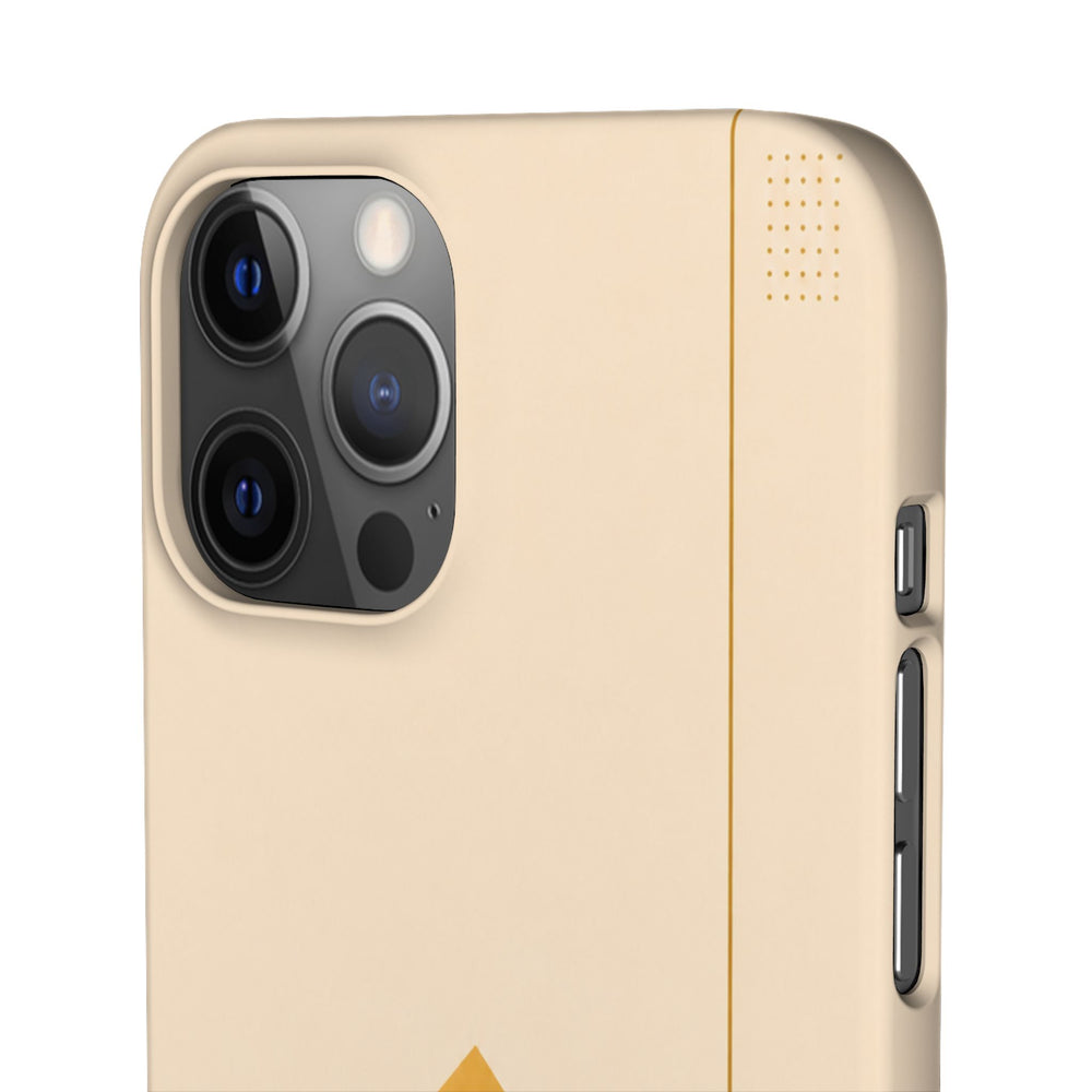 Gold Malboro Inspired Snap Phone Case