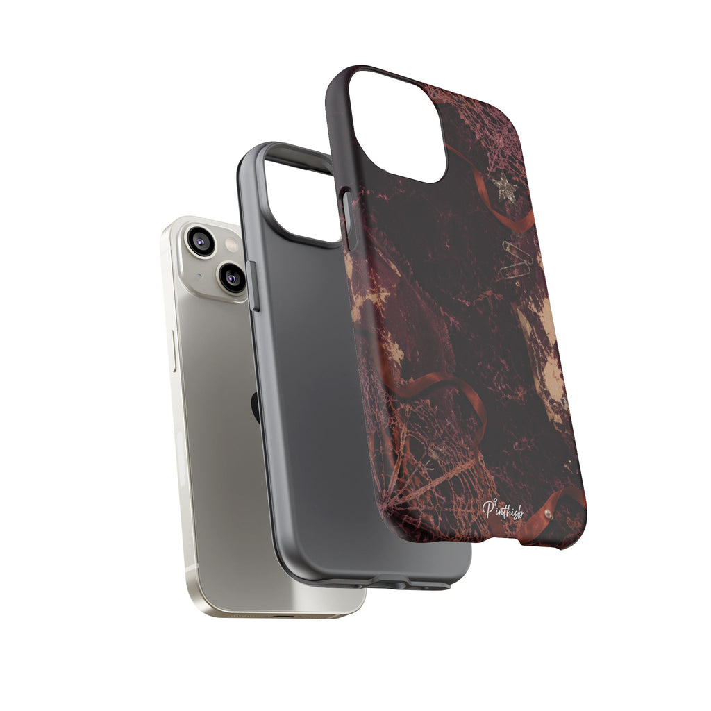 Dark Maroon Vintage Tough Case