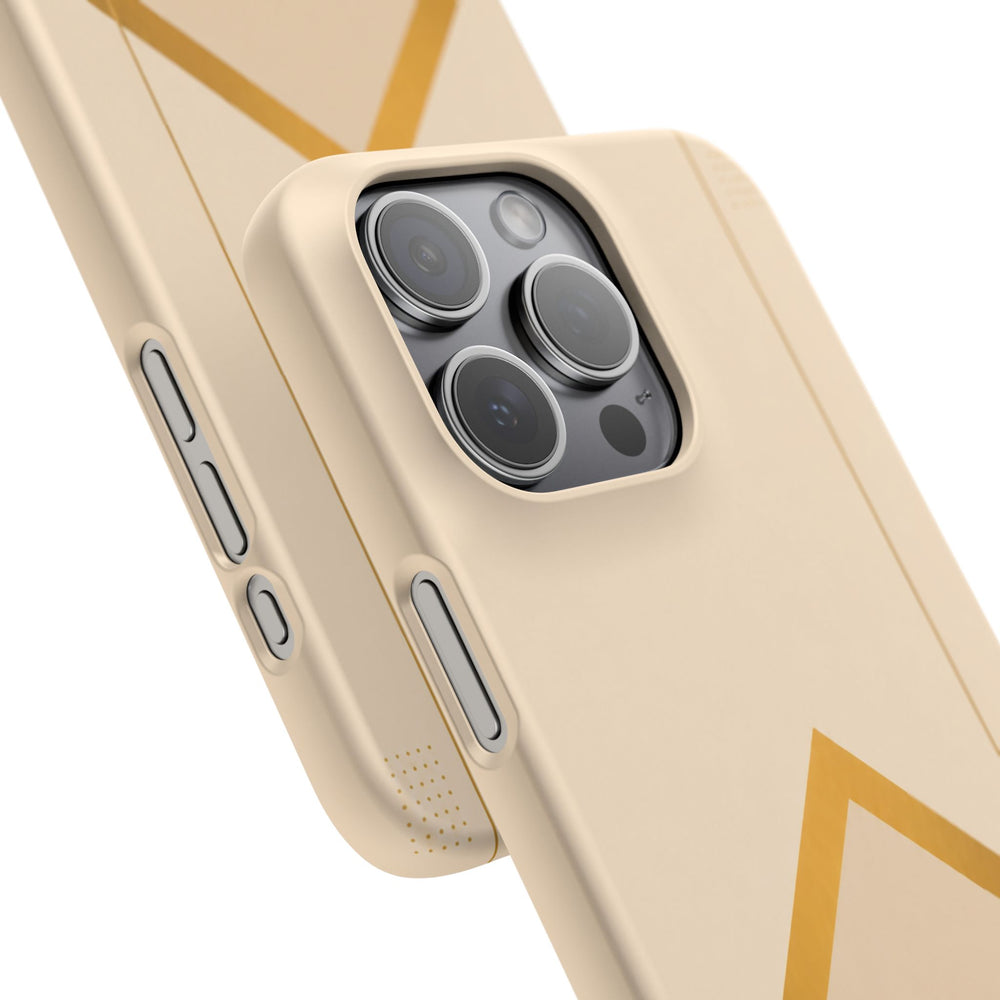 Gold Malboro Inspired Snap Phone Case