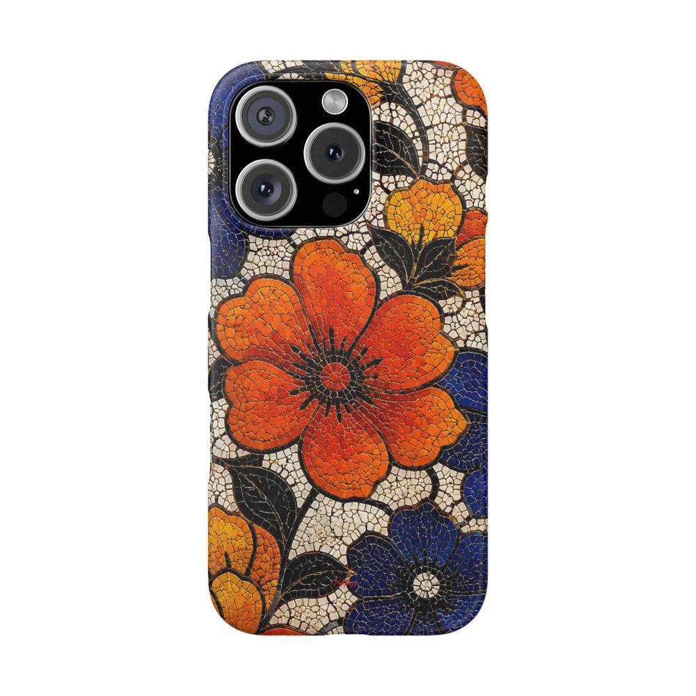 Floral Mosaic Snap Case