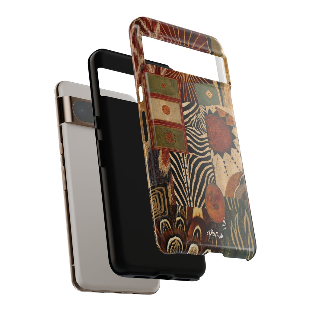 Abstract Boho Collage Tough Case