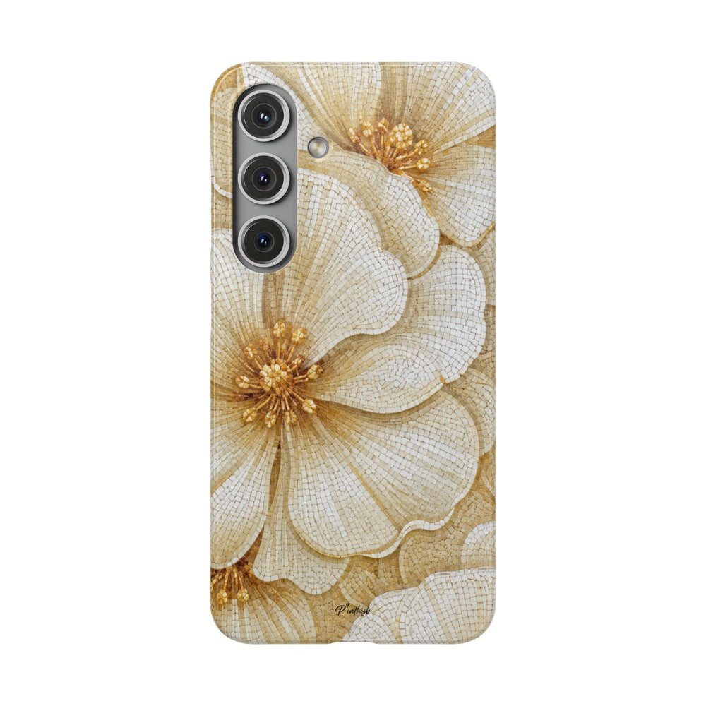 Floral Gold Bloom Snap Case