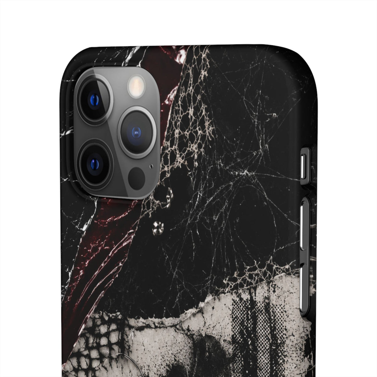 Midnight Static Snap Phone Case