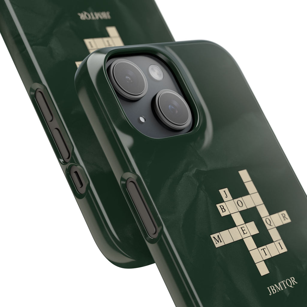 "JBMTQR crossword" Snap Phone Case