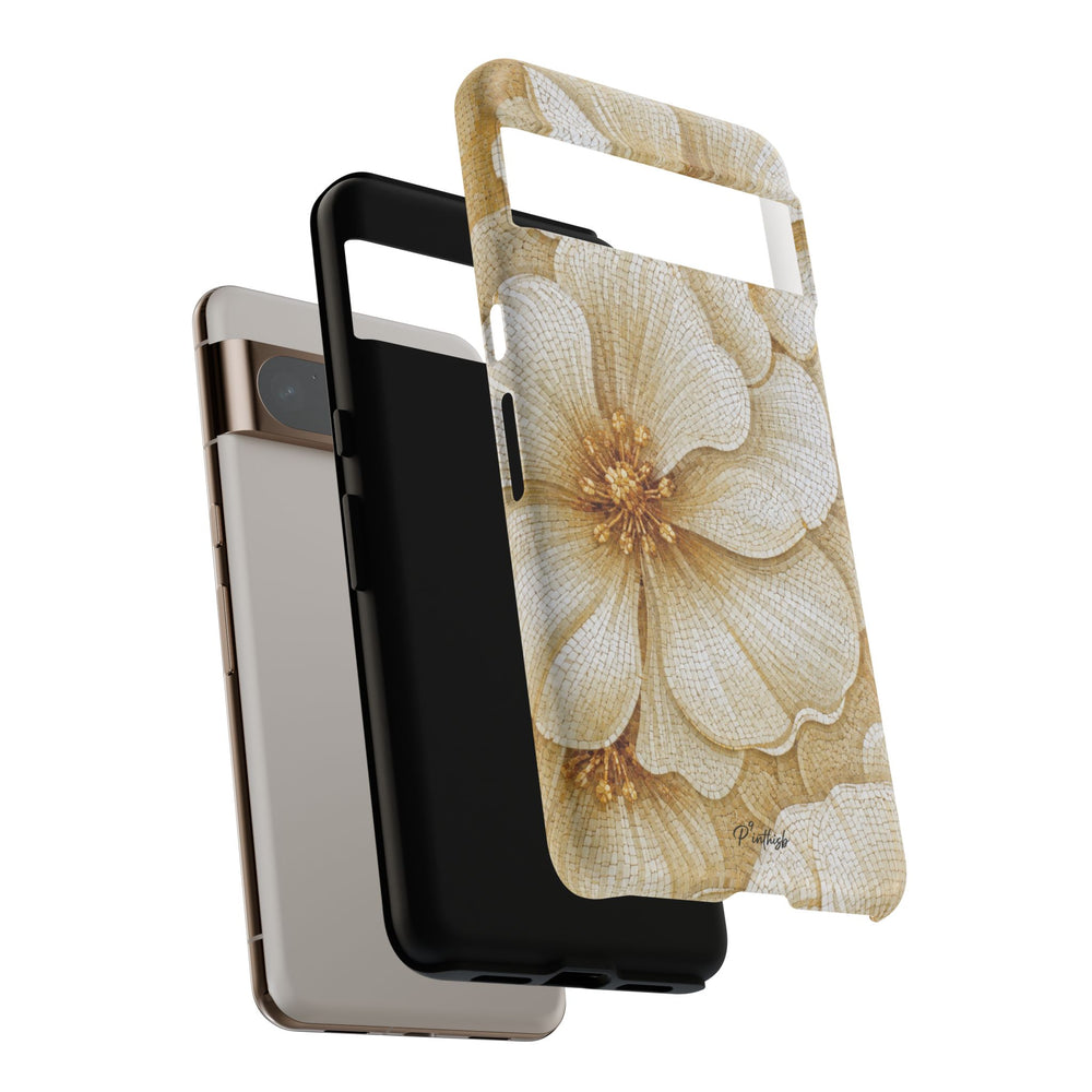 Floral Gold Bloom Tough Case