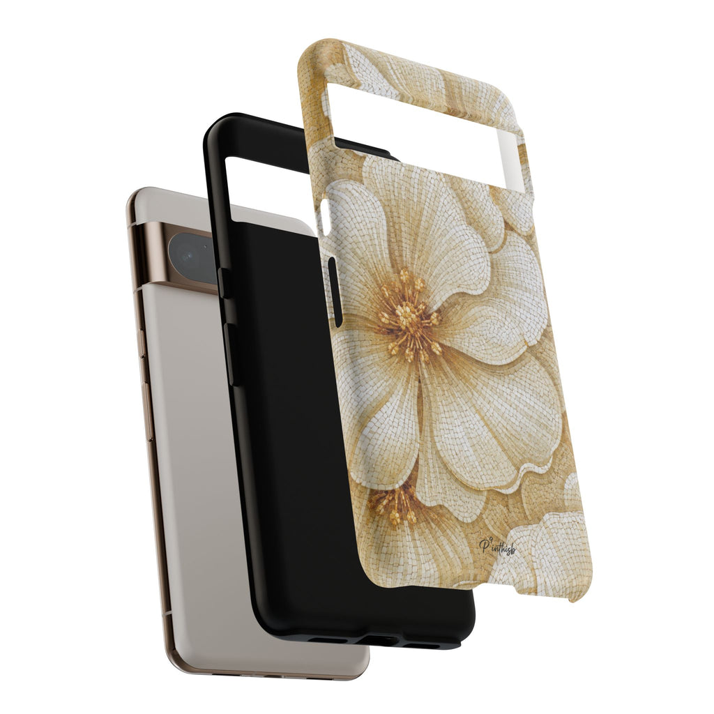Floral Gold Bloom Tough Case