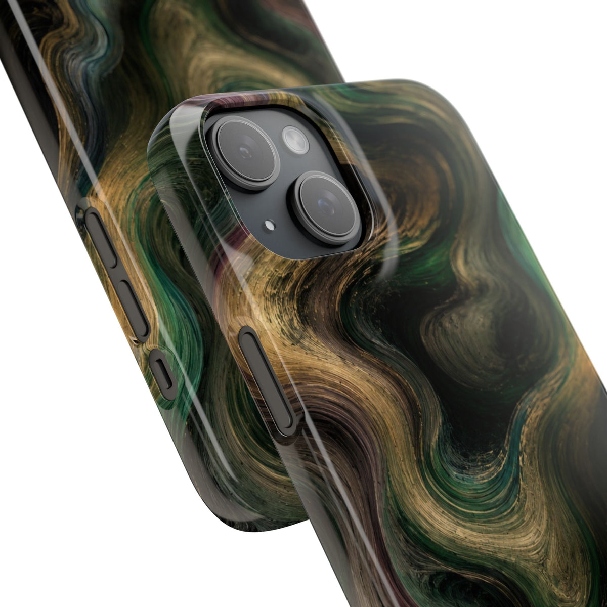 Marbled Forest Snap Phone Case