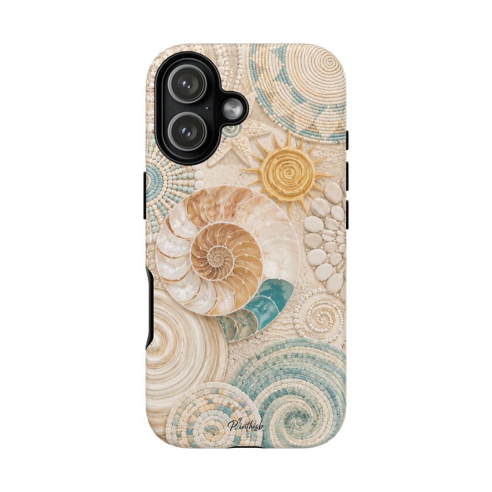 Coastal Seashell Tough Case
