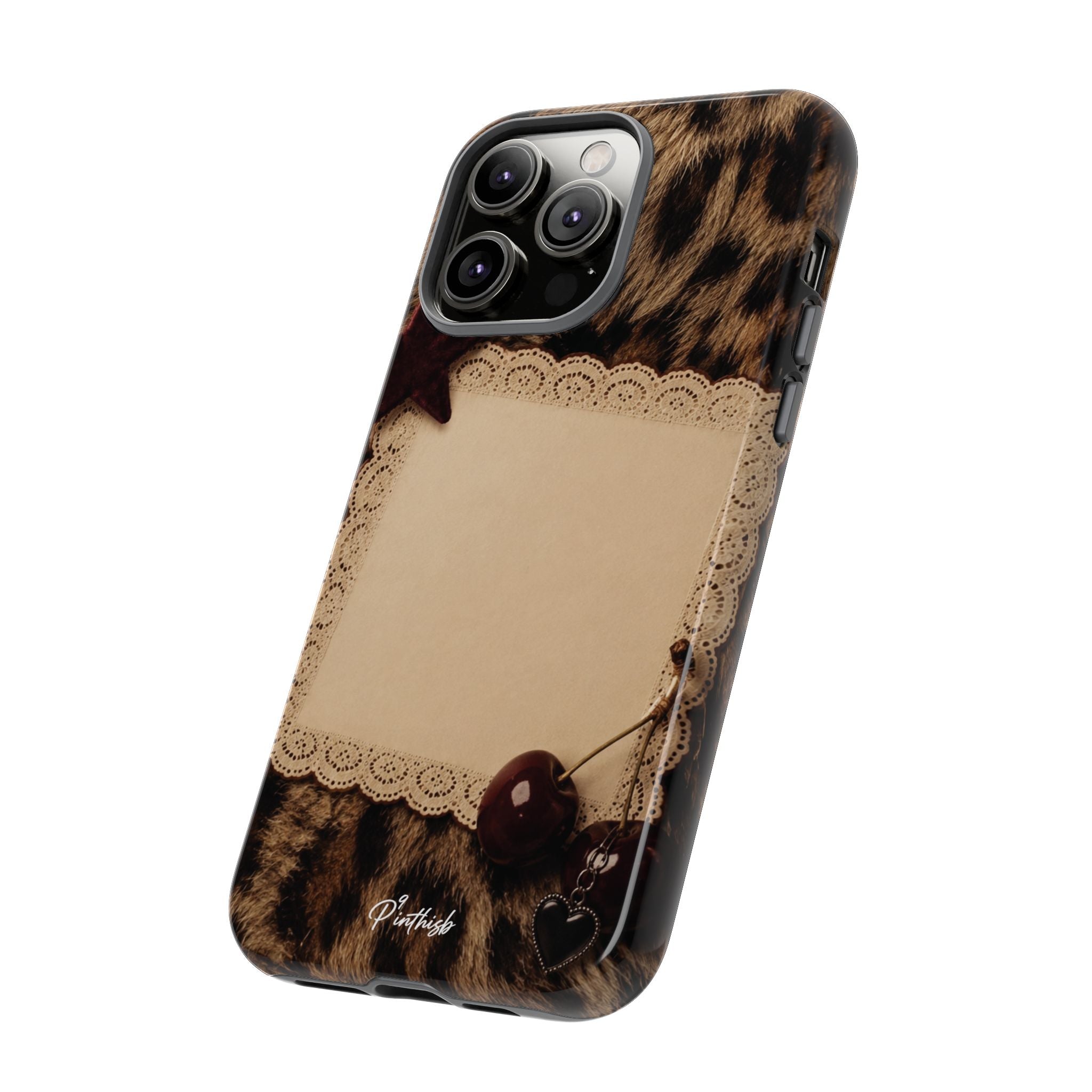 Personalized Leopard Lace Phone Case