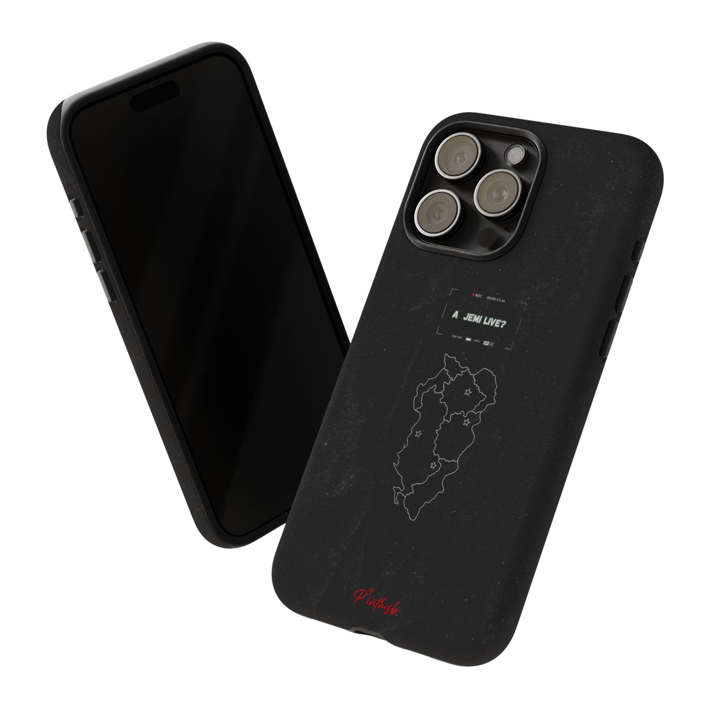 "A jemi live?" Tough Phone Case