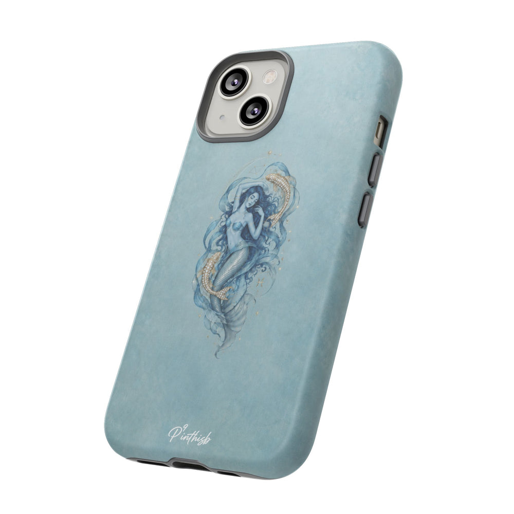 Pisces Zodiac Glitter Phone Case