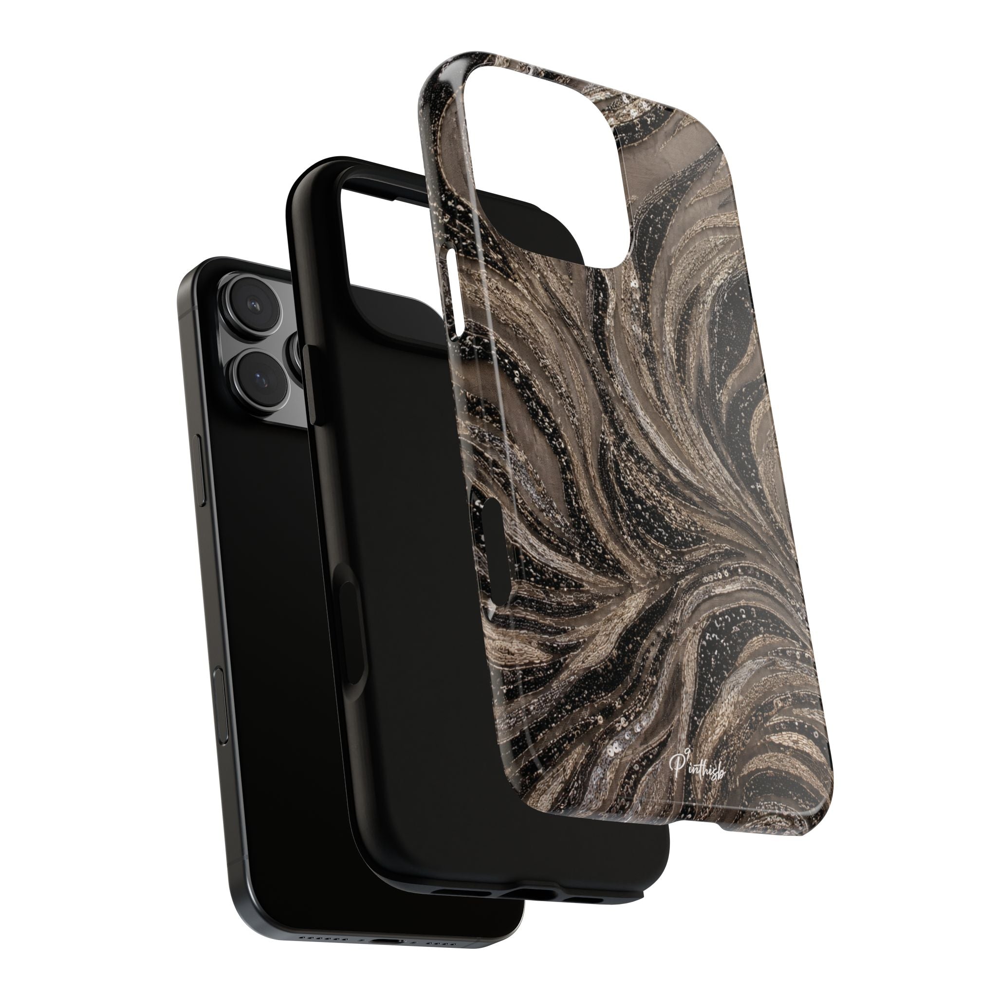 Neutral Swirl Protective Tough Case