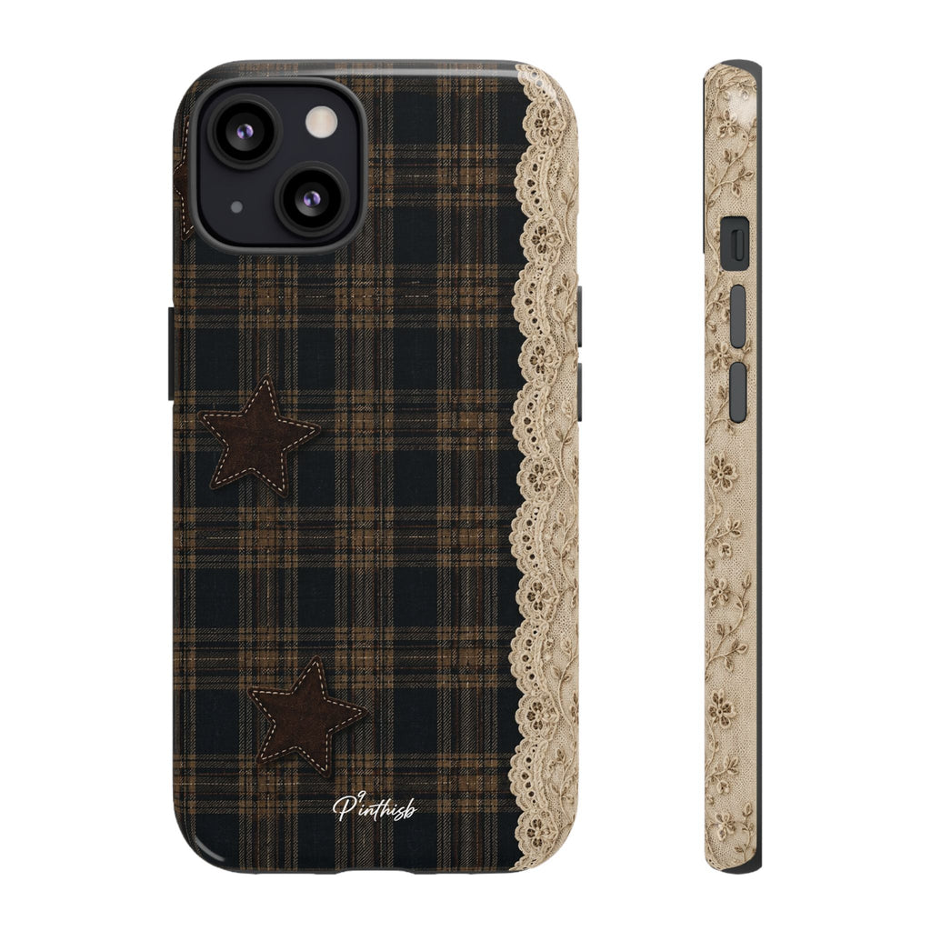 Vintage Stars Lace Phone Case