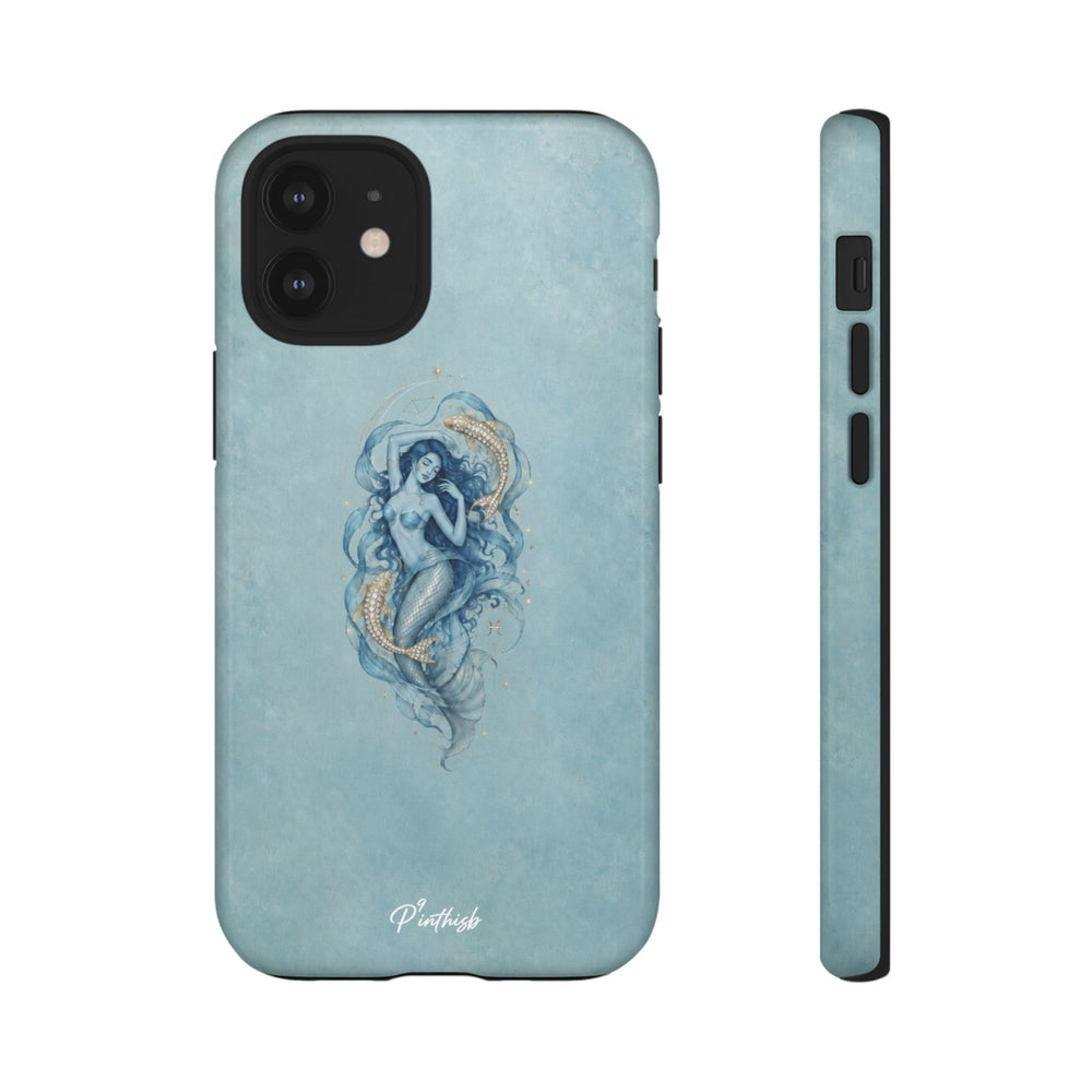 Pisces Zodiac Glitter Phone Case