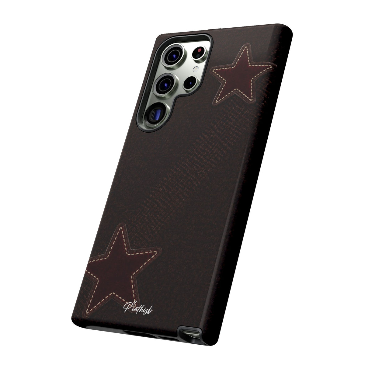 Rustic Stitched Star Phone Case