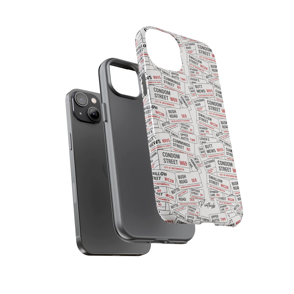 Cheeky London Street Signs Phone Case