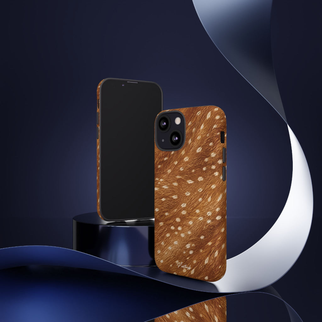 Caramel Deer Pattern Tough Case