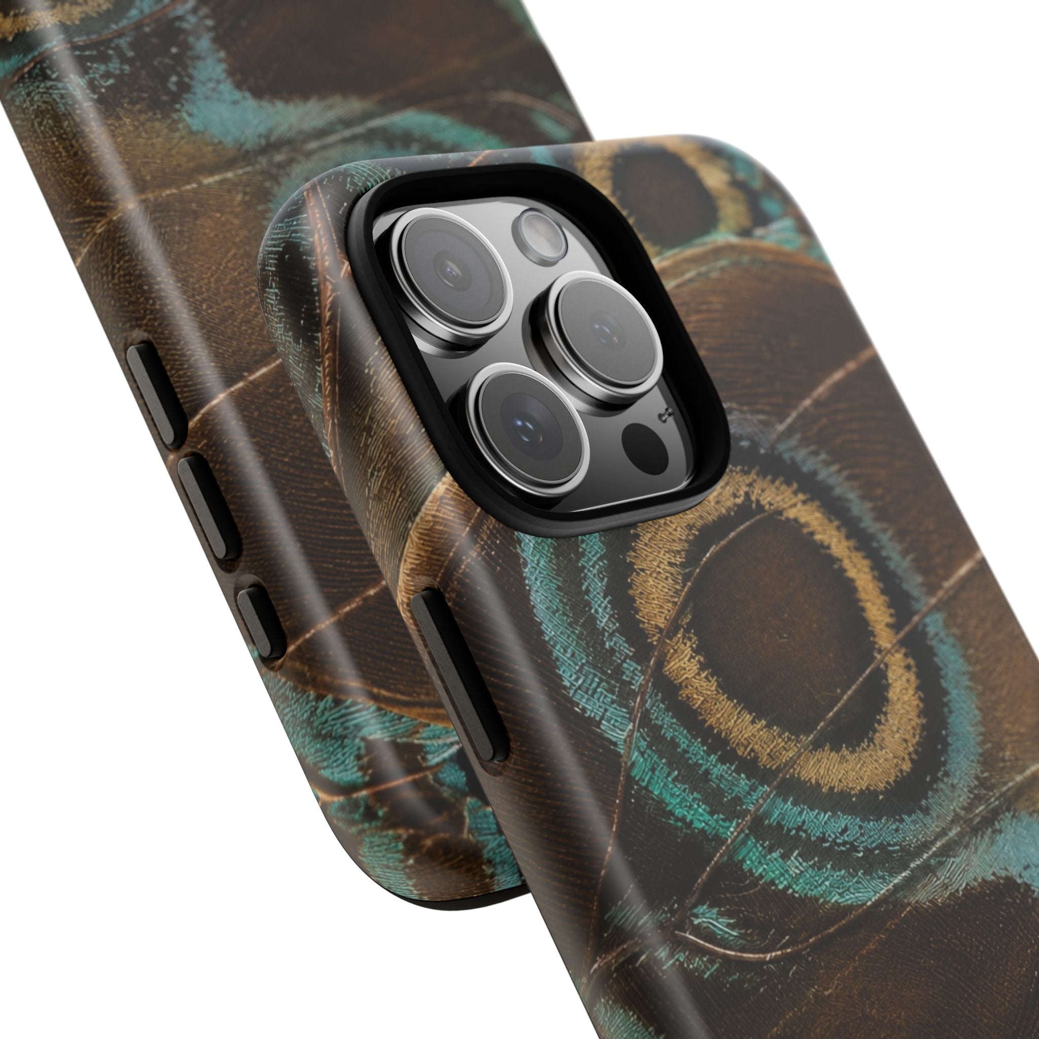 Peacock Feather Pattern Tough Case
