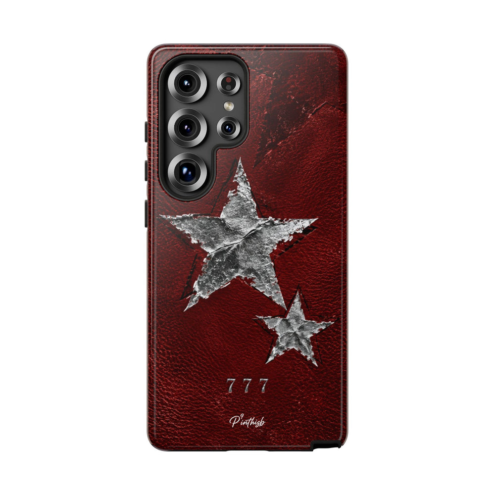777 Metallic Stars Phone Case