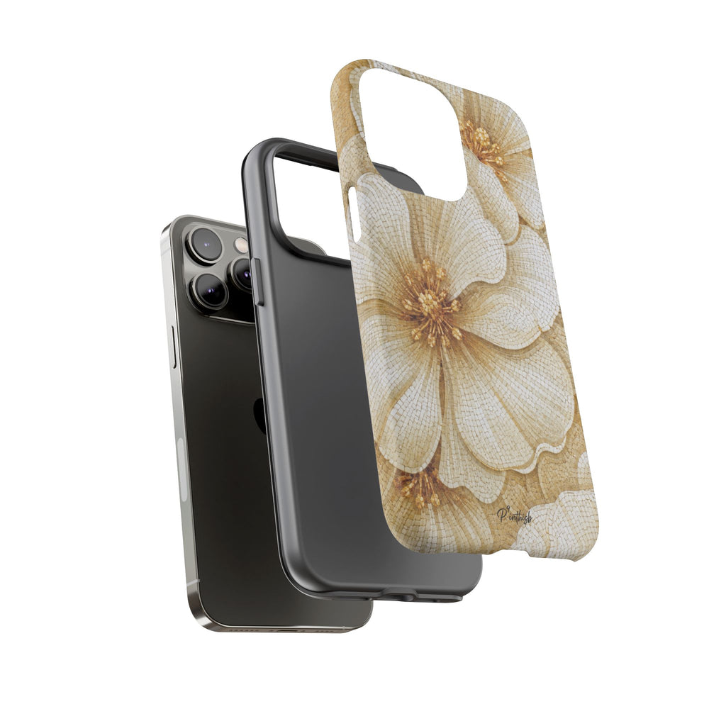 Floral Gold Bloom Tough Case