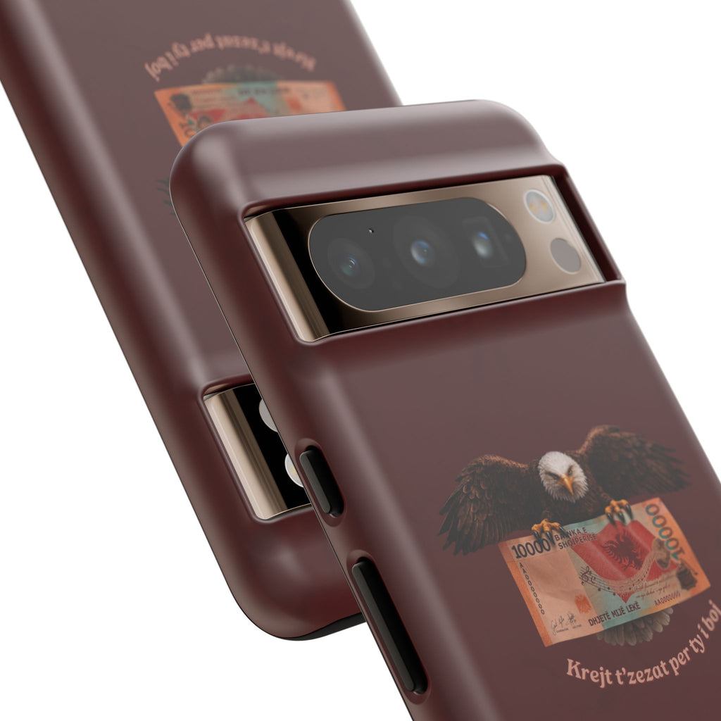 "Krejt t'zezat për ty i boj" Albanian Tough Phone Case