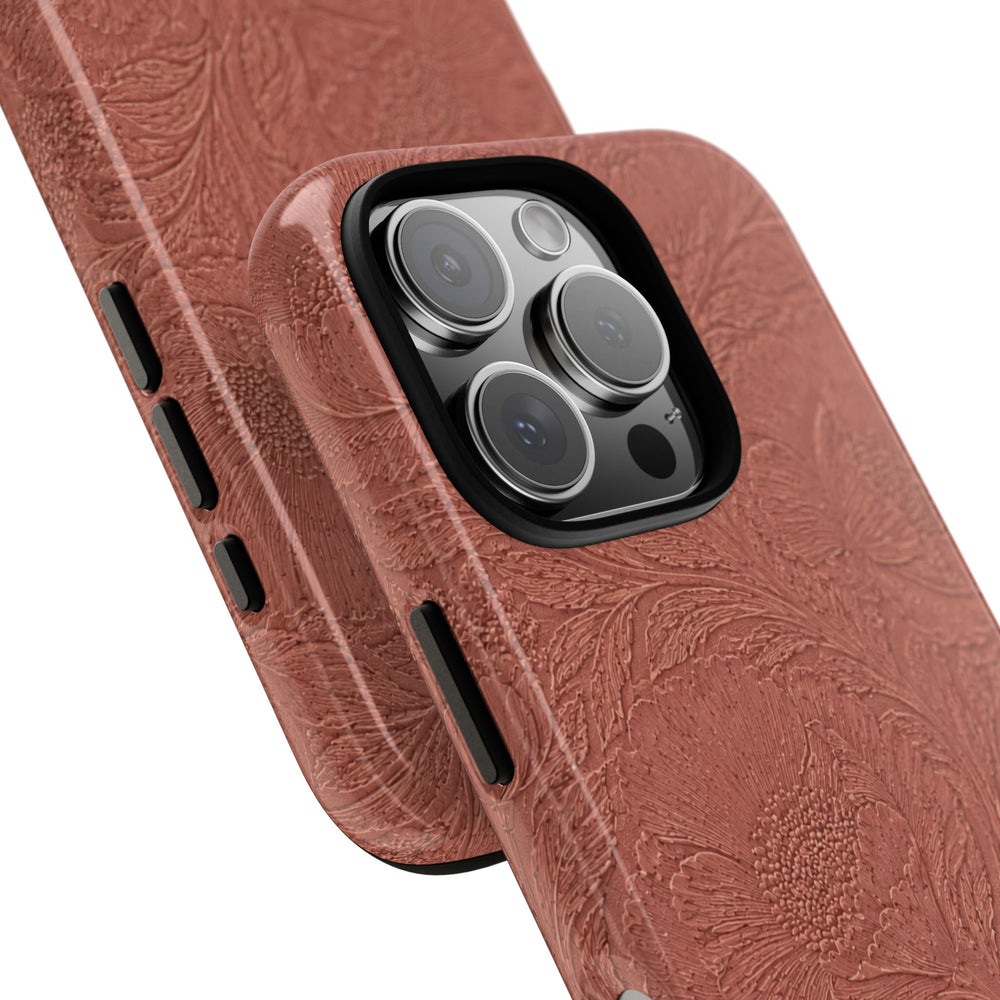 Embossed Floral Tough Case