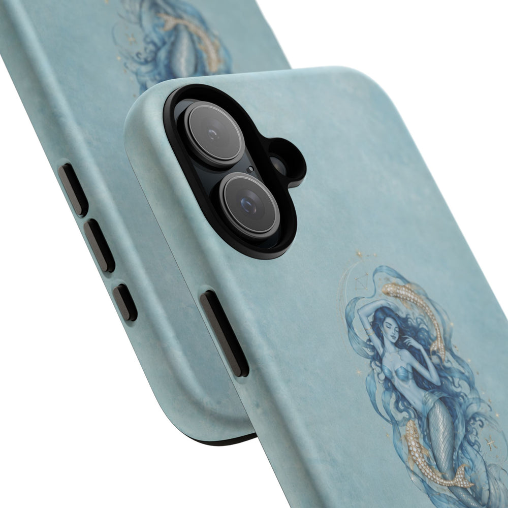 Pisces Zodiac Glitter Phone Case