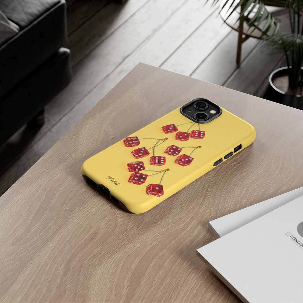 Cherry Dice Tough Phone Case