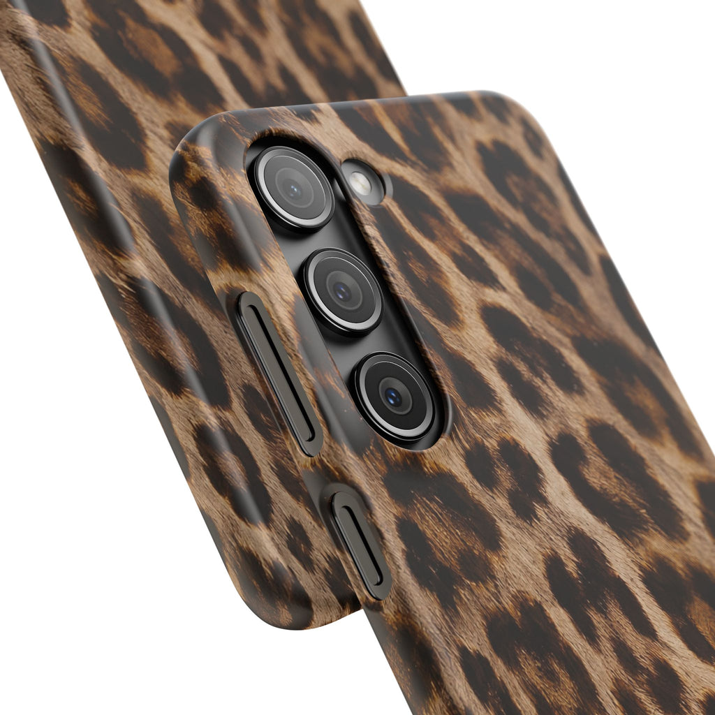 Leopard Print Snap Phone Case
