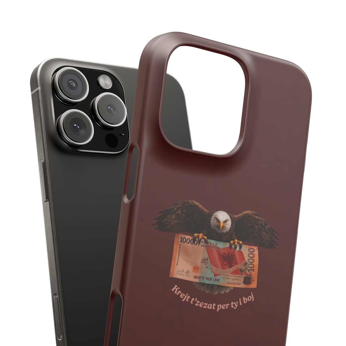 "Krejt t'zezat per ty i boj" Snap Case